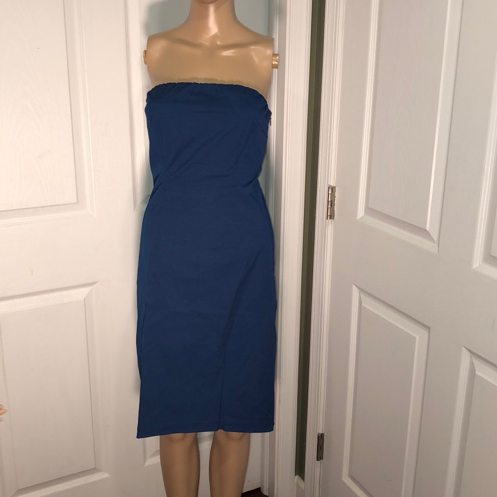 J. Crew Blue "Stretch" Dress 2